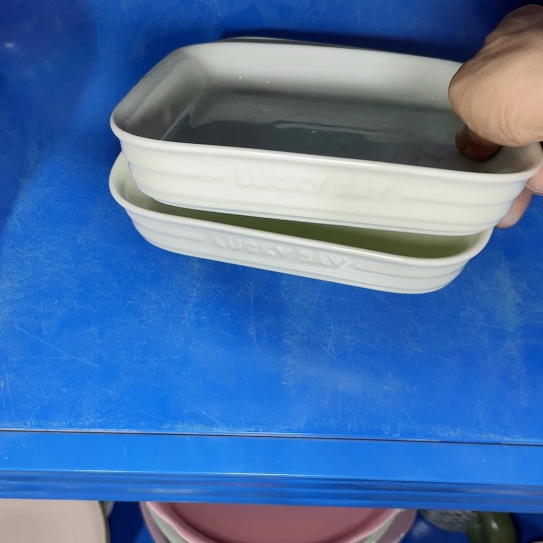 瓷片微瑕陶瓷餐具家用  两个
