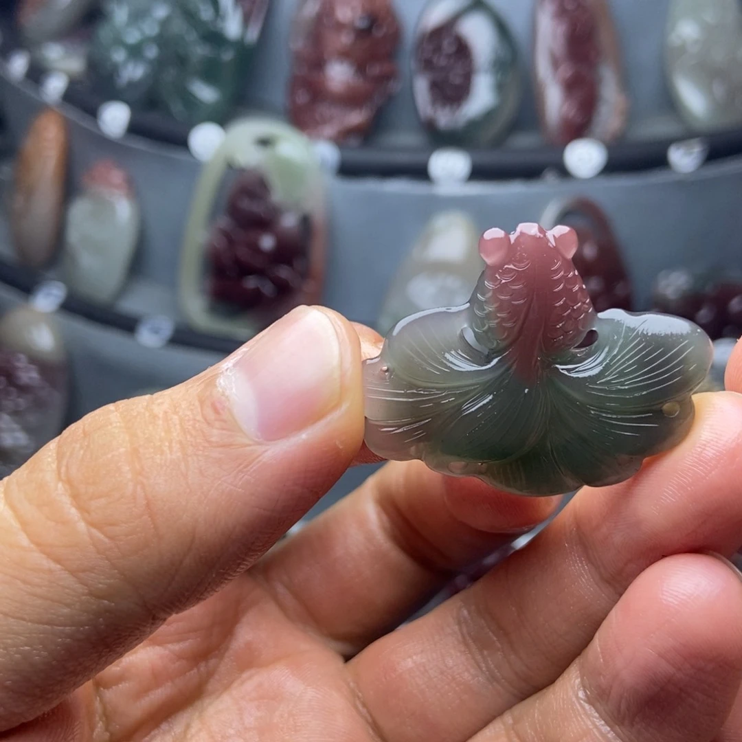 ****夏玛瑙/玉髓颈饰未镶嵌