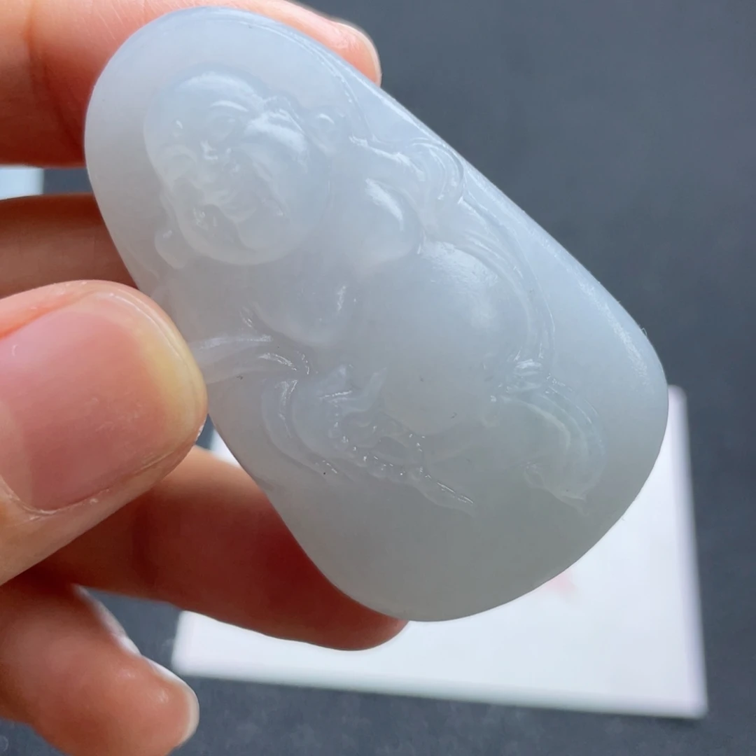 梦***瑶定制翡翠未镶嵌翡翠吊坠