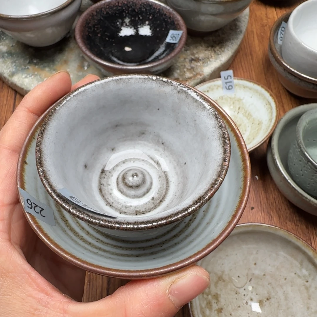 周***儿柴烧建盏茶盏茶杯949 266