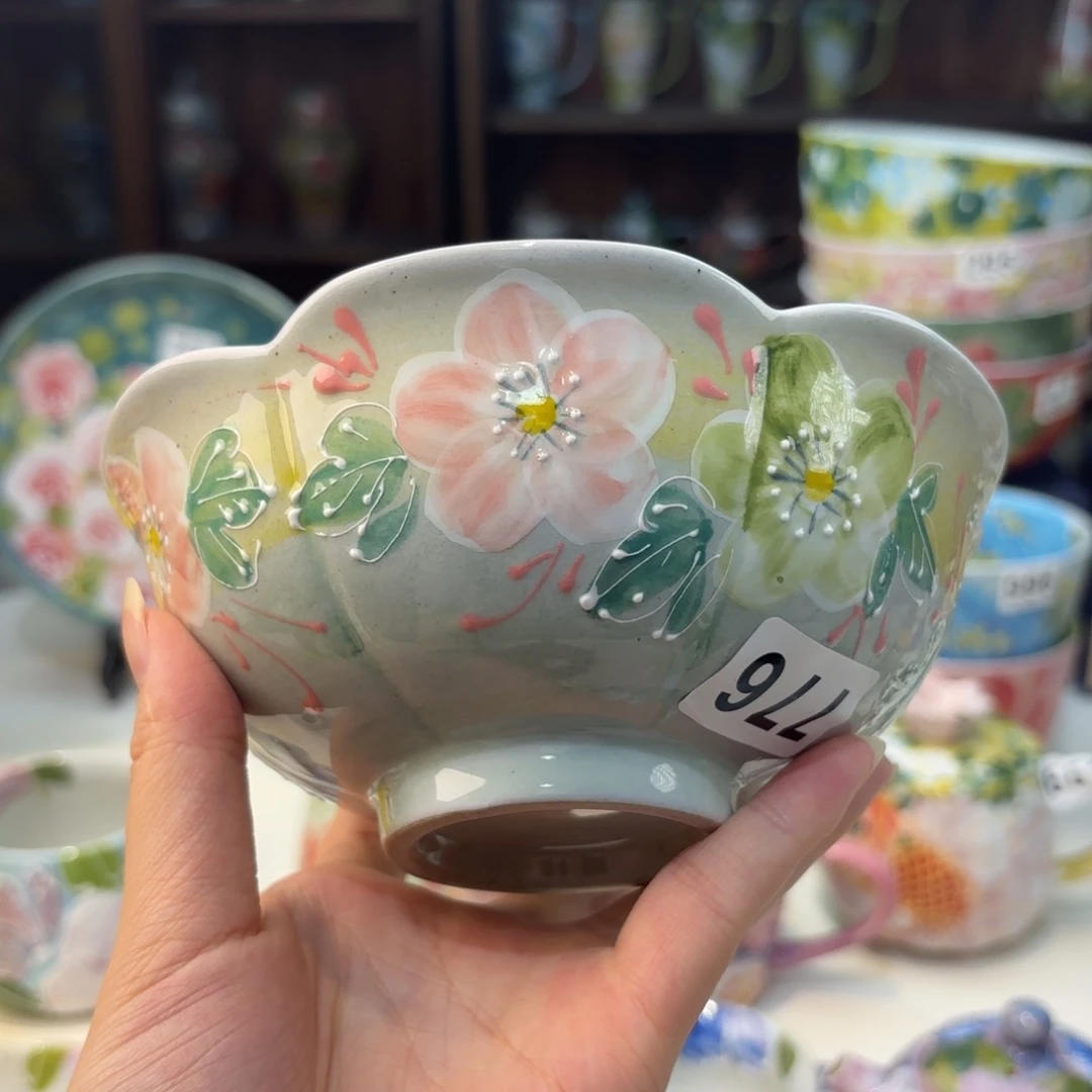 瓷片景德镇手绘高温釉下彩陶瓷茶具