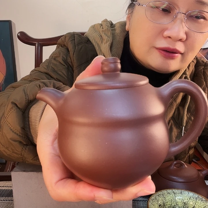 紫泥茶壶创新作品
