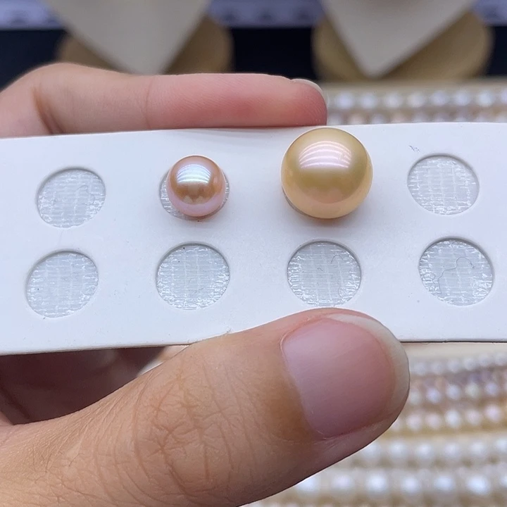 颈饰银S925镶嵌淡水珍珠