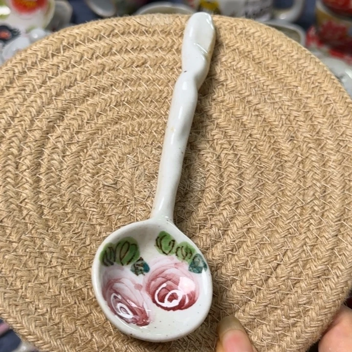 吃饭勺景德镇高温陶瓷888