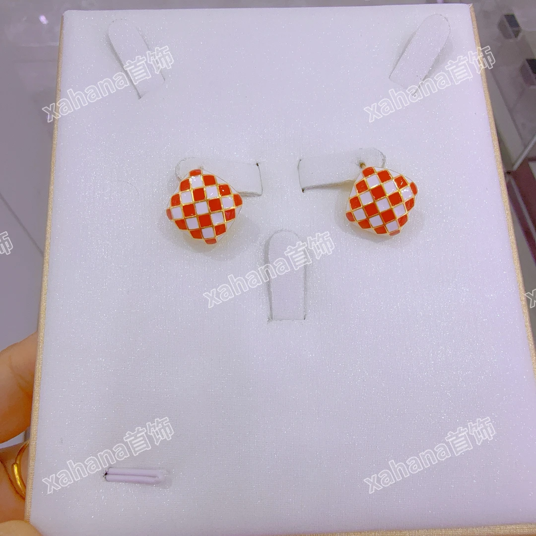 925银亚克力耳饰 爆款个性网红925银耳钉kumux halka百搭网红气质