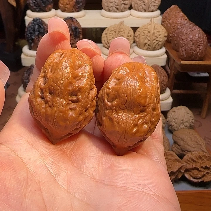 用***9文玩核桃吊坠吸金兽99