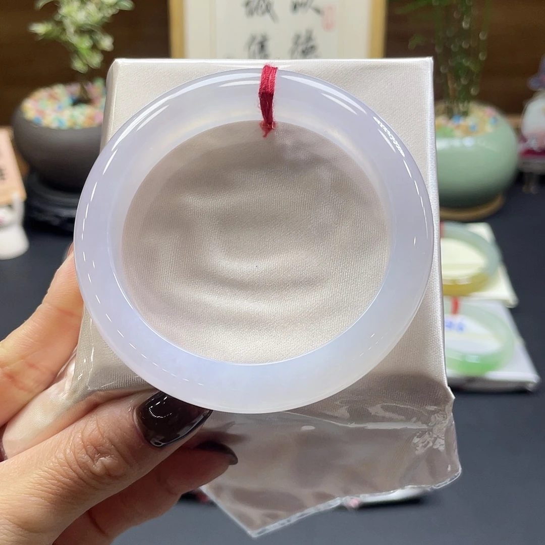 翡翠未镶嵌手镯58 号