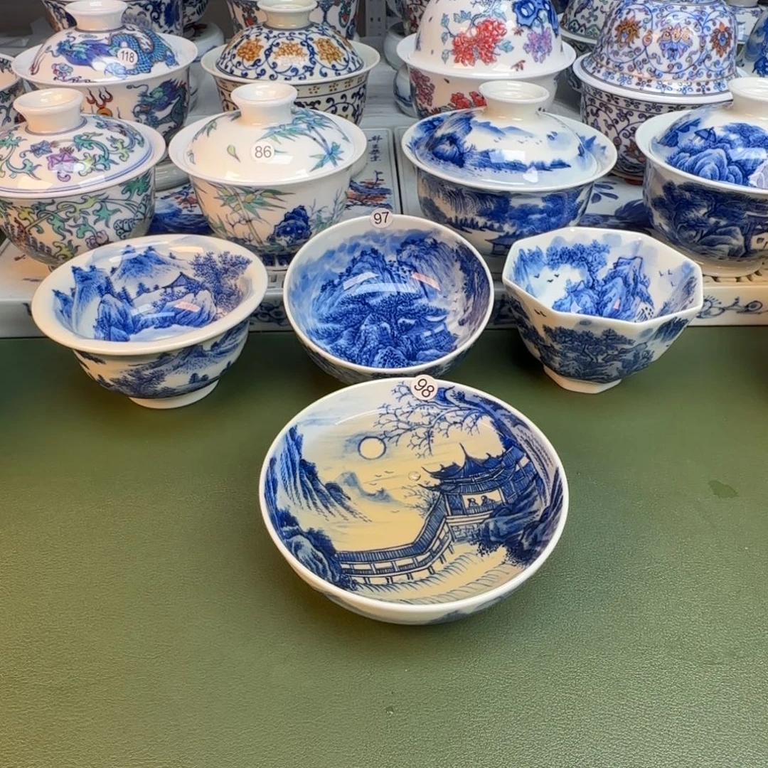 纯手工纯手绘茶具98