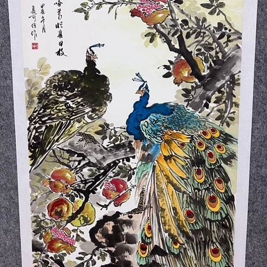 国画我们都是好孩子呀我也