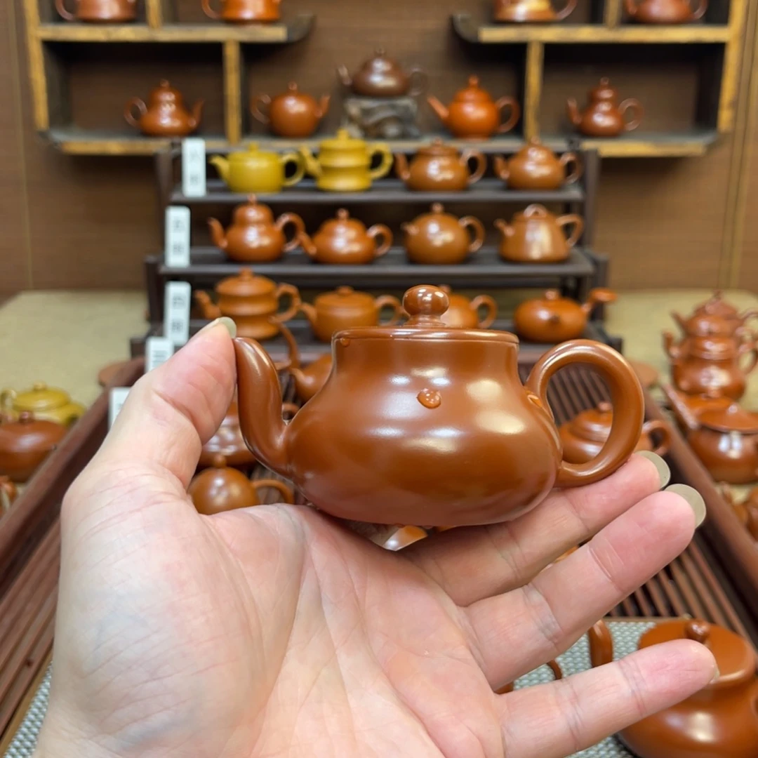 牛***）茶壶朱泥福利价位