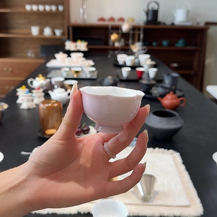 双十一福利 粉色高足杯