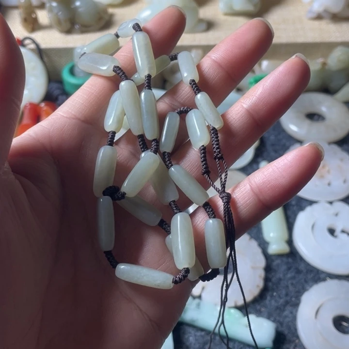 和田玉未镶嵌吊坠(不含链)