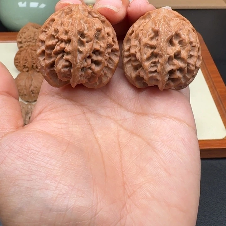 文玩核桃把件苹果37