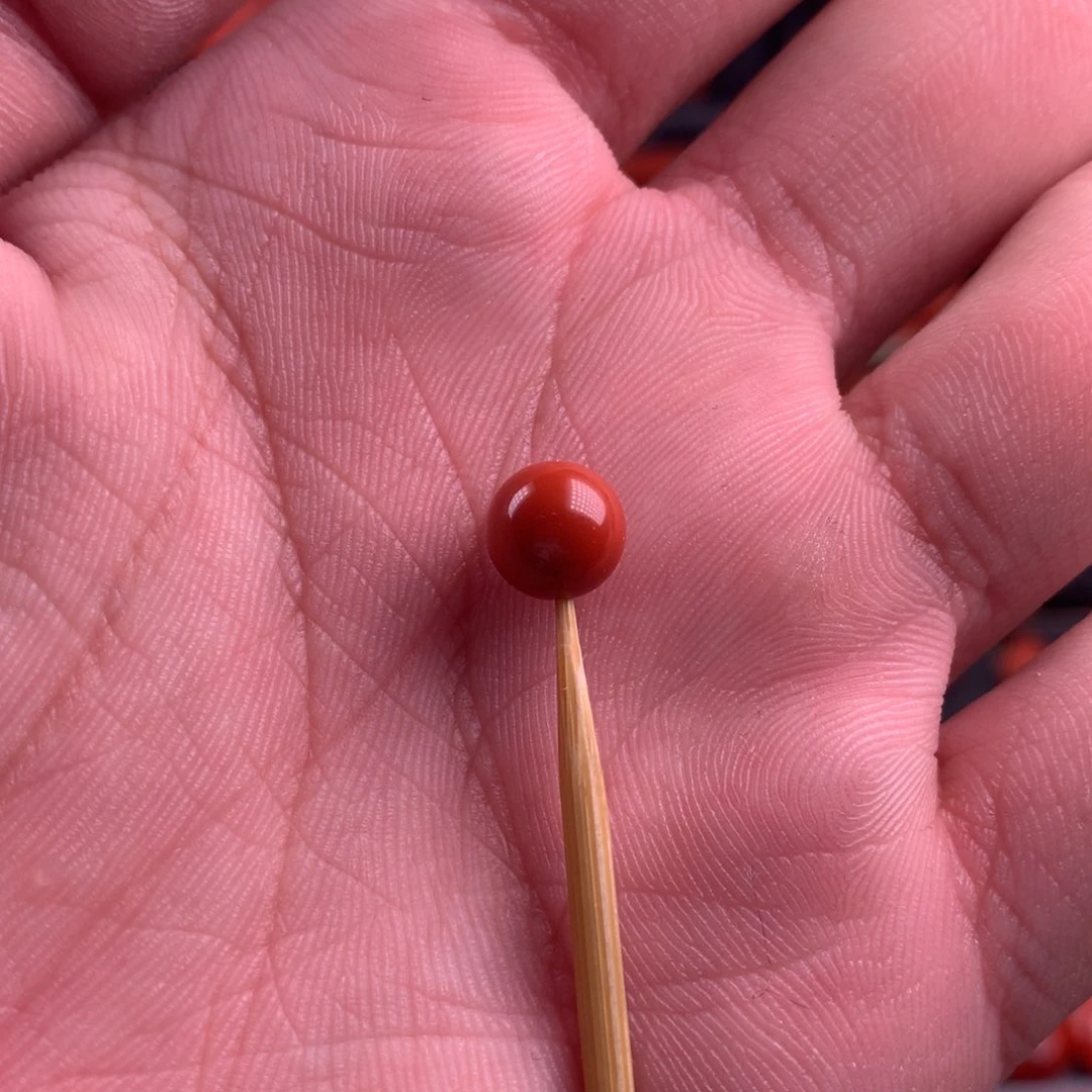 南红玛瑙圆珠8+未镶嵌
