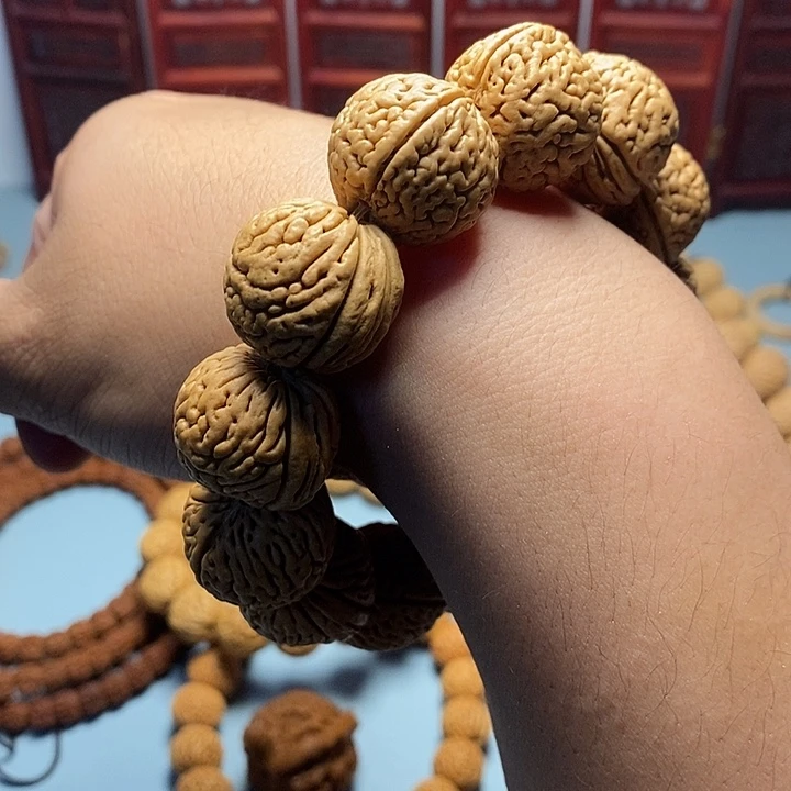 桃核手串木*绣球桃核