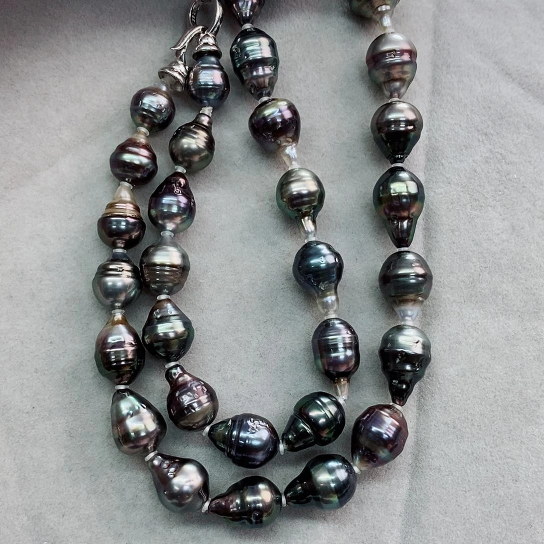 项链未镶嵌海水珍珠8-11