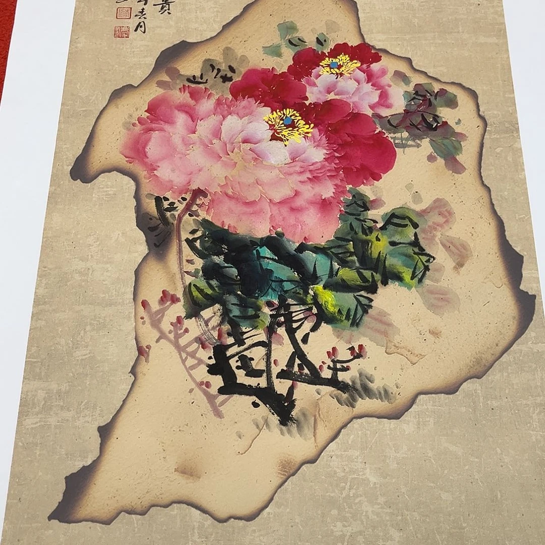 国画手绘国画作品