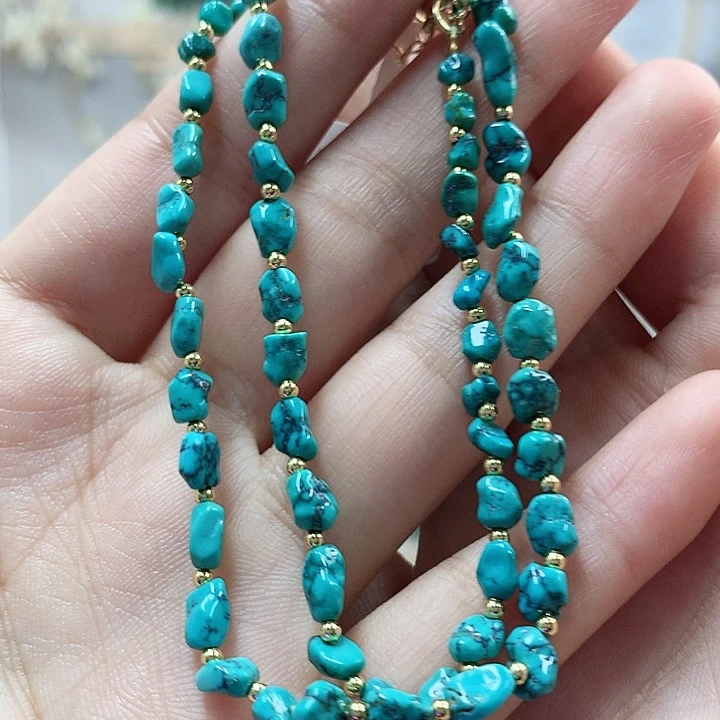 未镶嵌绿松石珠宝奇石