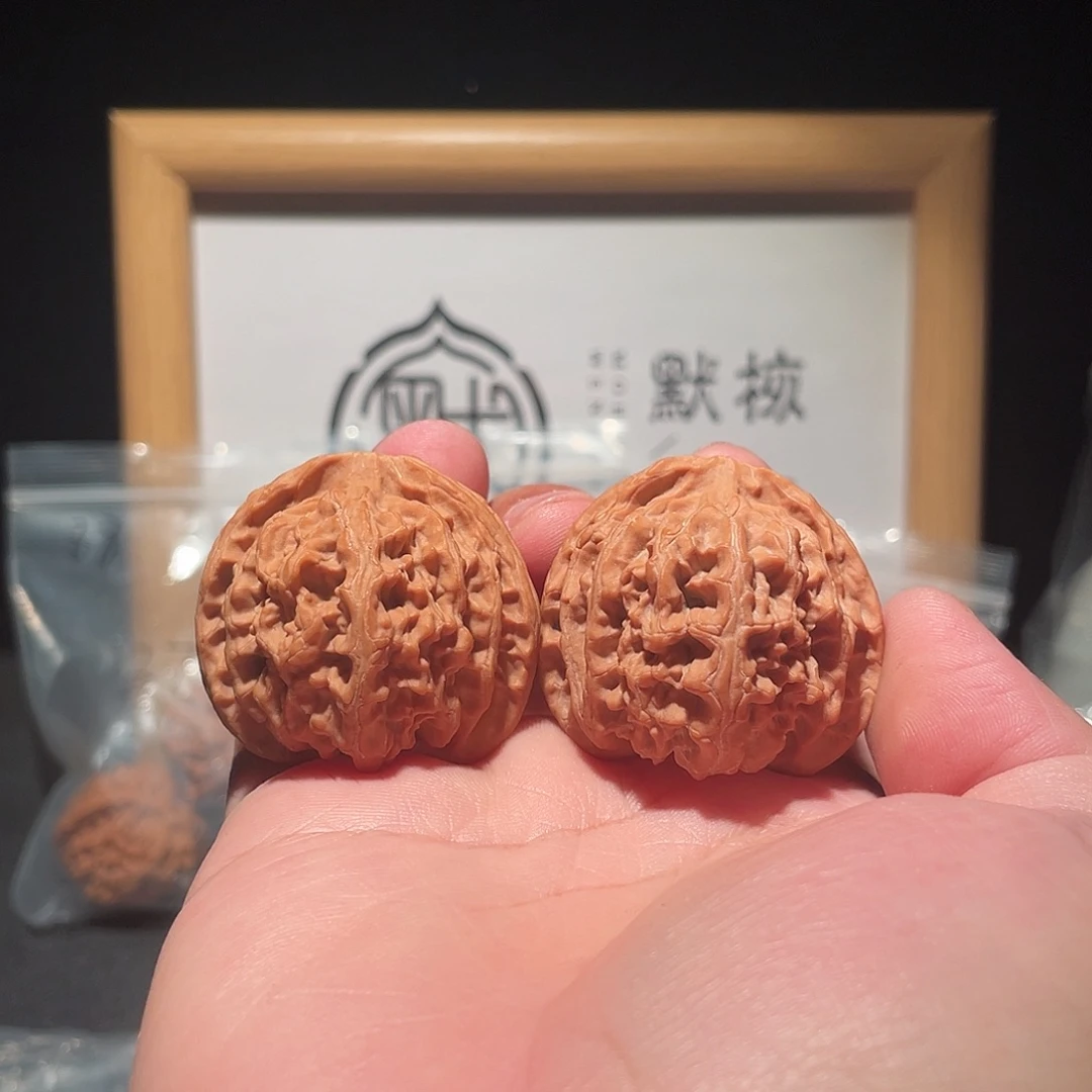 吊坠文玩核桃40全品苹果园