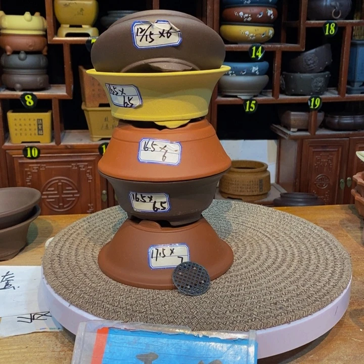 紫砂花盆紫砂紫砂