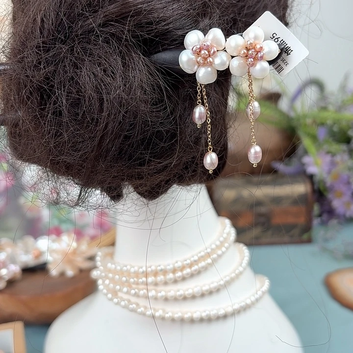 淡水珍珠未镶嵌发饰