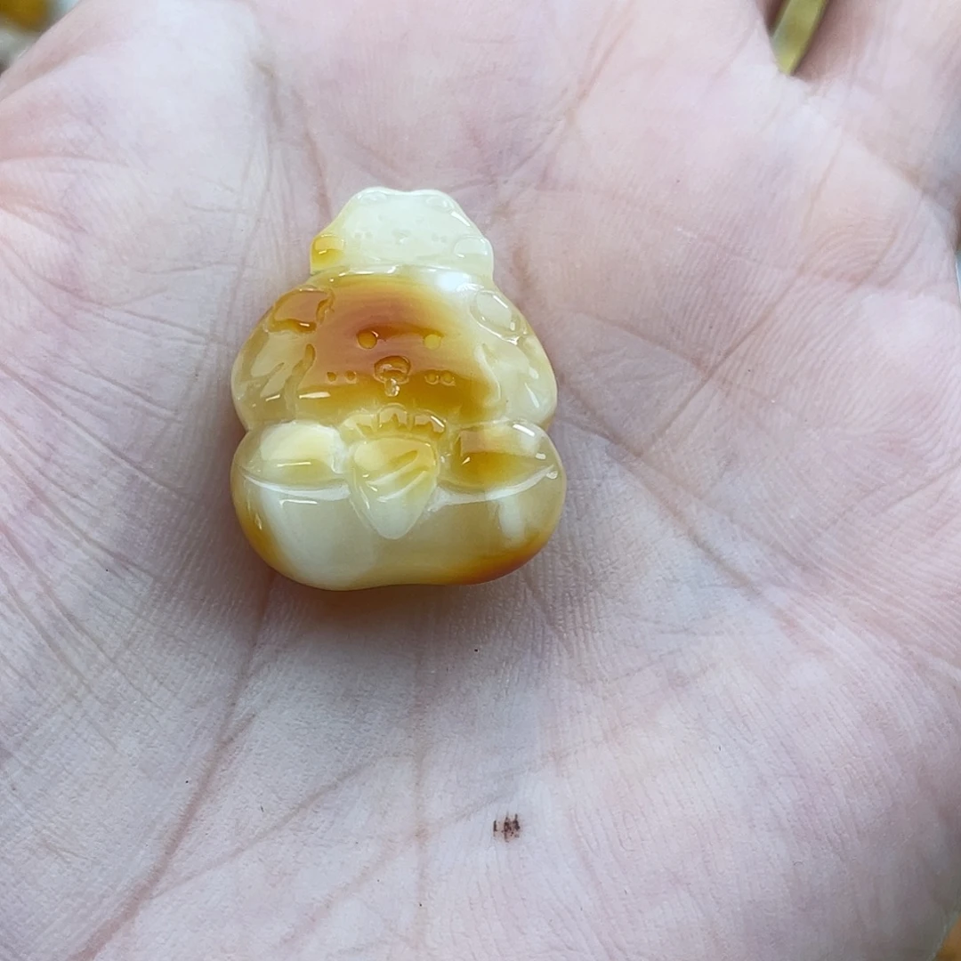 琥珀未镶嵌吊坠(不含链)