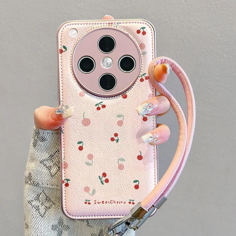 红色小樱桃适用oppofindx8pro手机壳女全包防摔OPPOfindx8情侣款