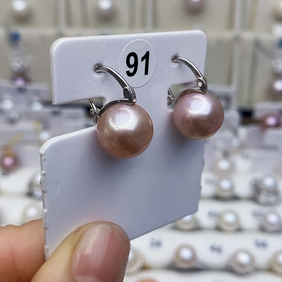 淡水珍珠颈饰银S925镶嵌