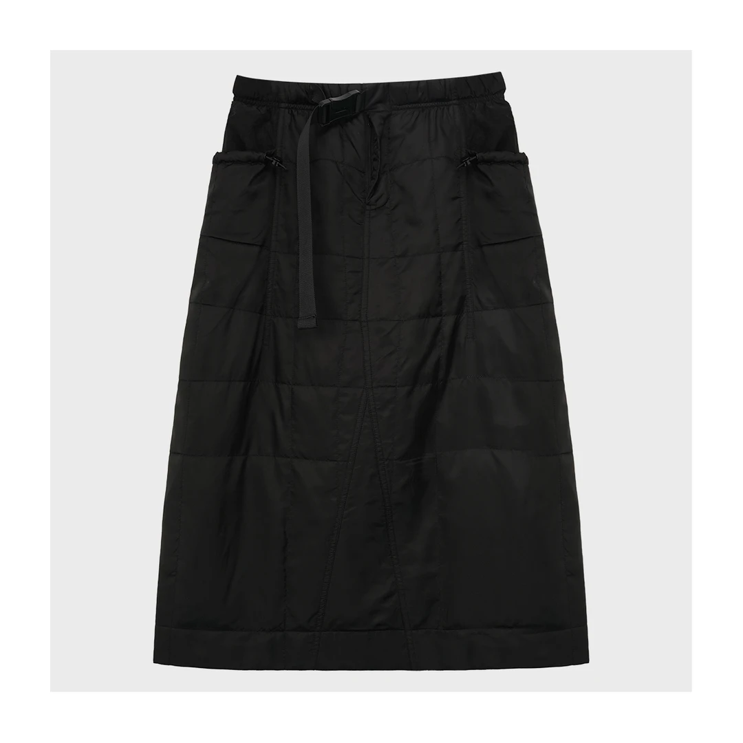 【大菲专属】铜氨丝运动休闲风格半身裙百搭保暖高腰裙子女2024新款