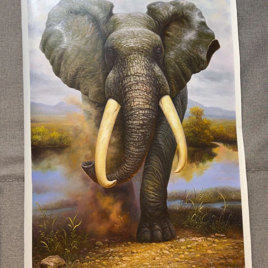 油画在哪呢我想问一下你们