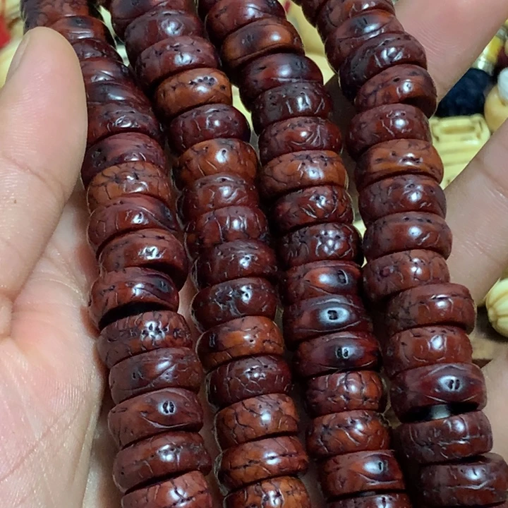 牧***马吊坠龙脊菩提藏区念珠