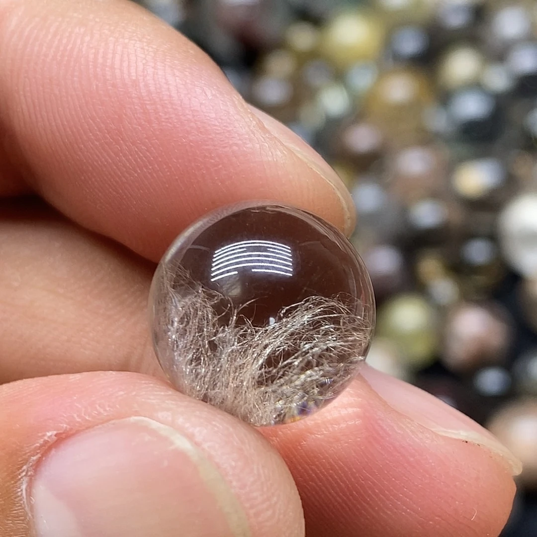银S925镶嵌珠宝半成品水晶