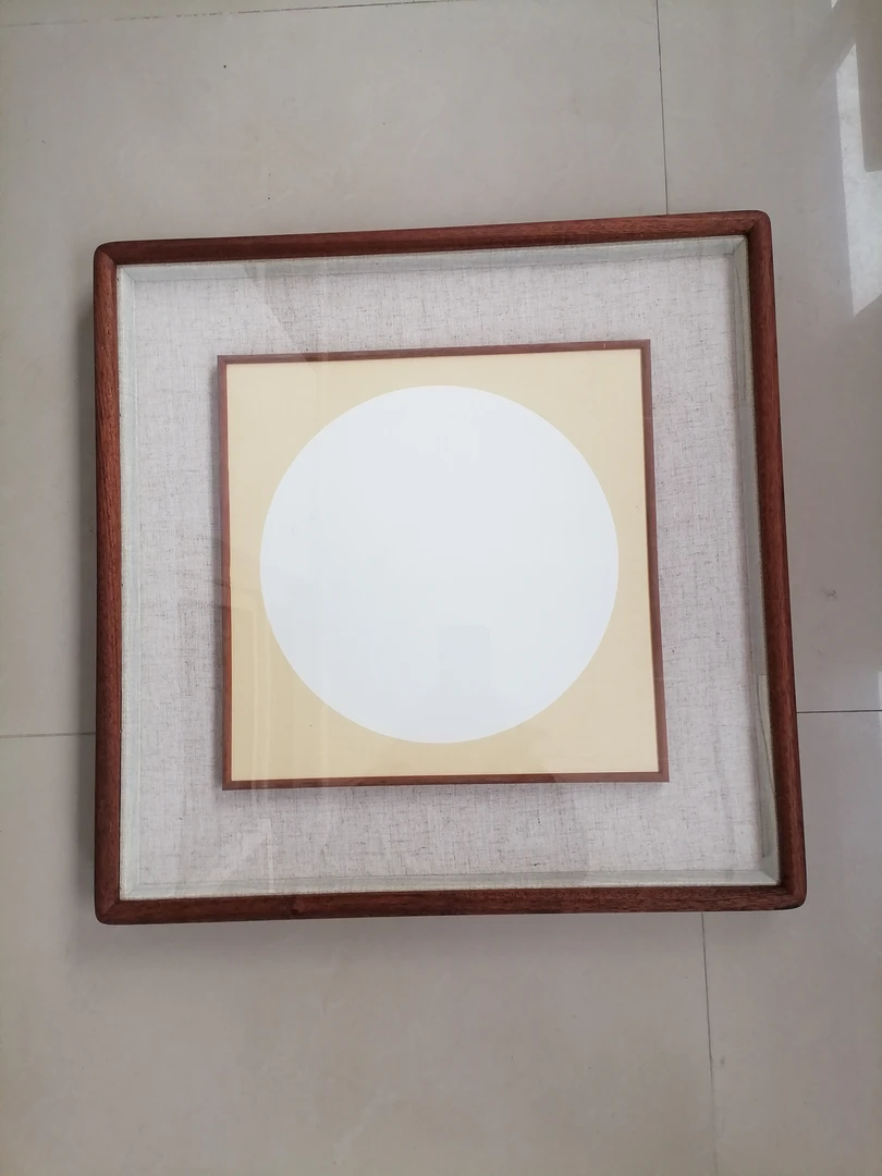 框中框外框50*50内框33*33  榫卯结构实木画框古朴典雅高端大气