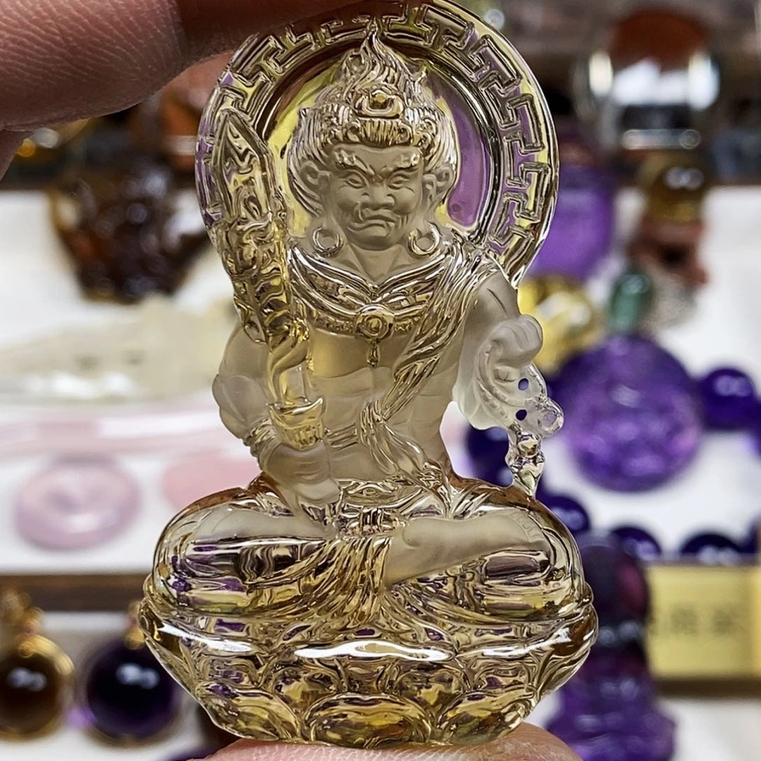 *****水晶未镶嵌颈饰天然水晶吊坠