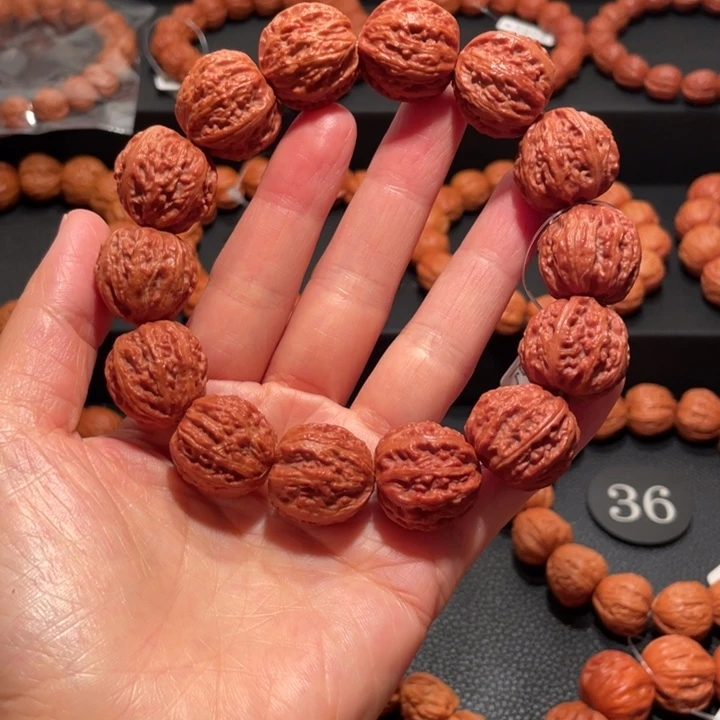 文玩核桃手串西瓜纹手串2.0