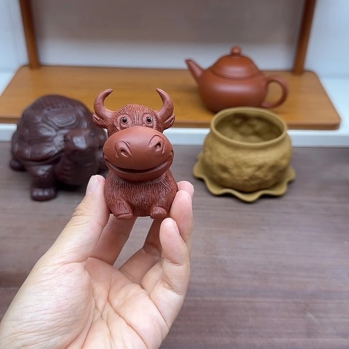 紫砂茶案牛茶宠茶宠