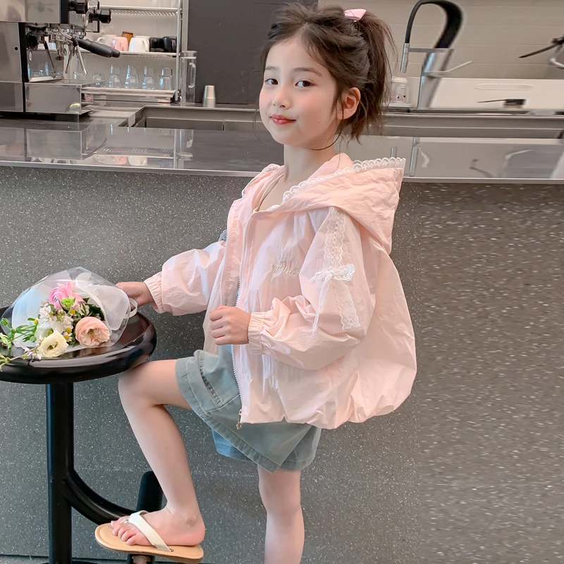 女童防晒衣夏季2025新款儿童冰丝防紫外线女孩速干透气轻薄防晒服