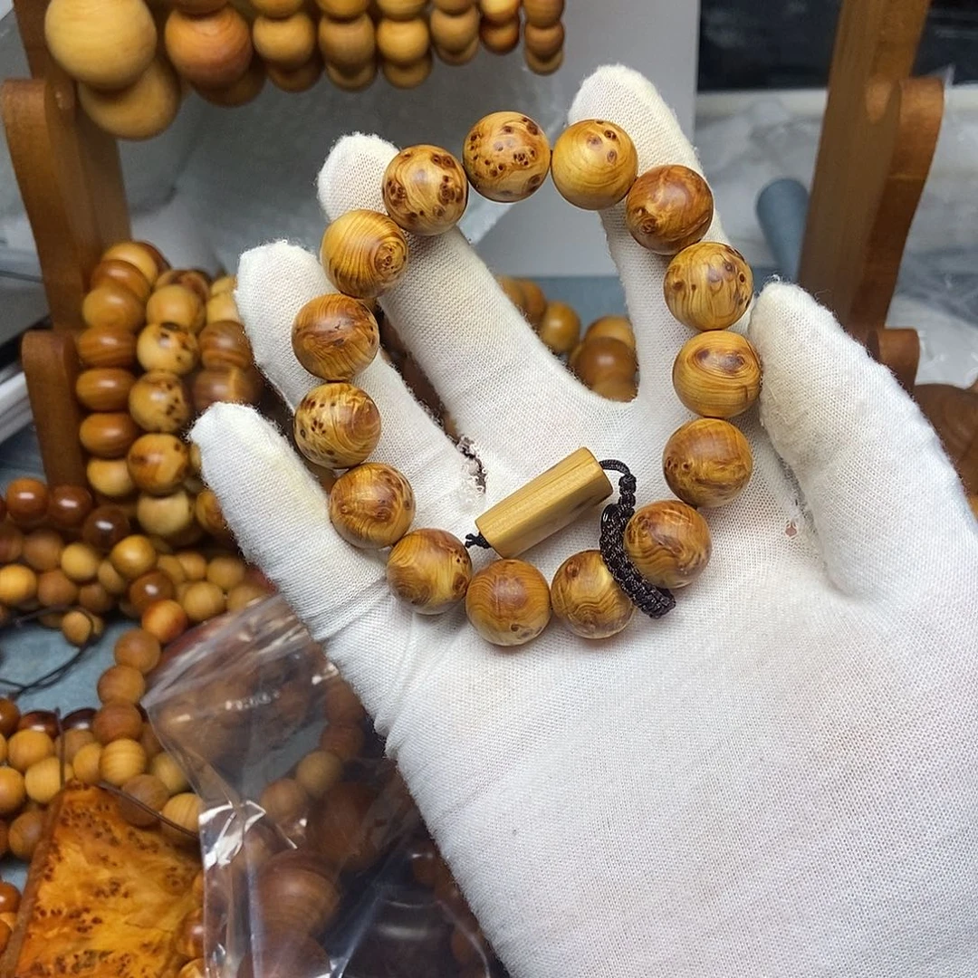 头***了柏木（崖柏）手串/手链