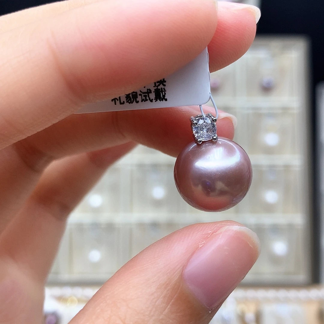 颈饰合金淡水珍珠