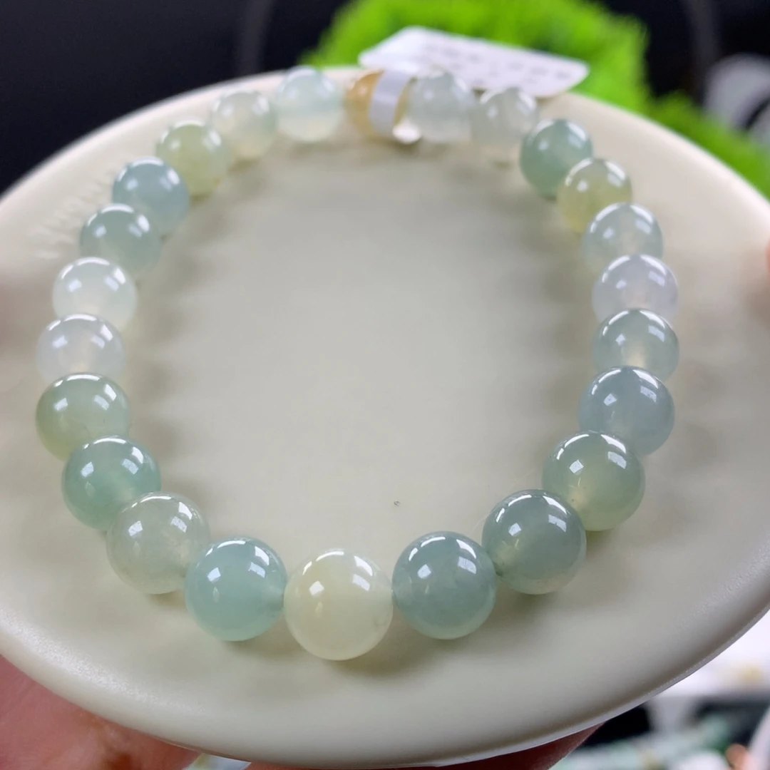 翡翠未镶嵌手链卡8