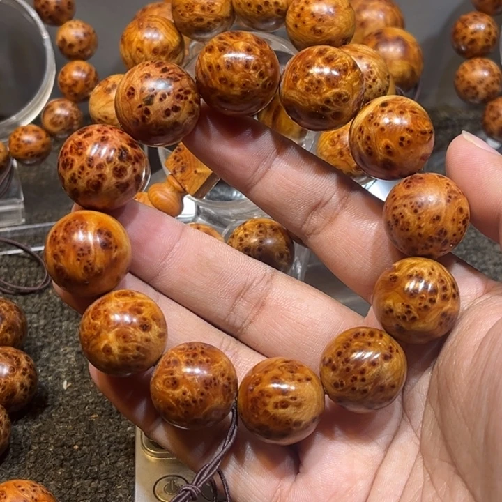 柏木（崖柏）手串/手链2.0陈化红油小满瘤疤手串福利款