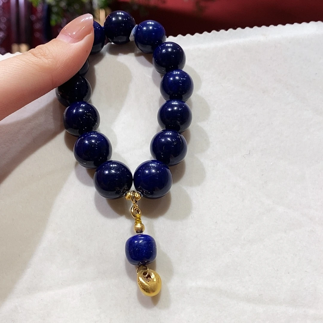 青金石未镶嵌手串