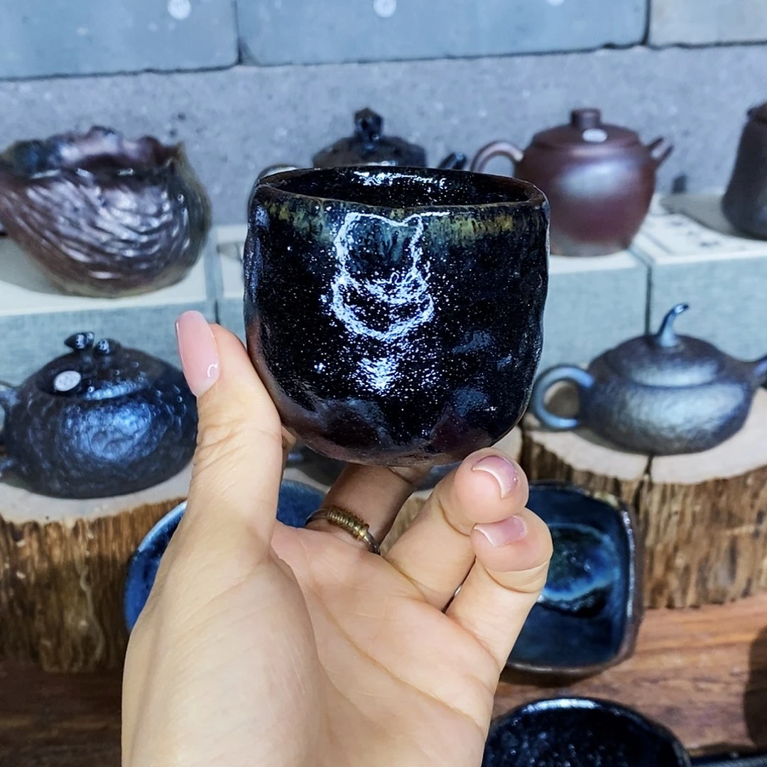 杯汉***?云南建水紫陶柴烧