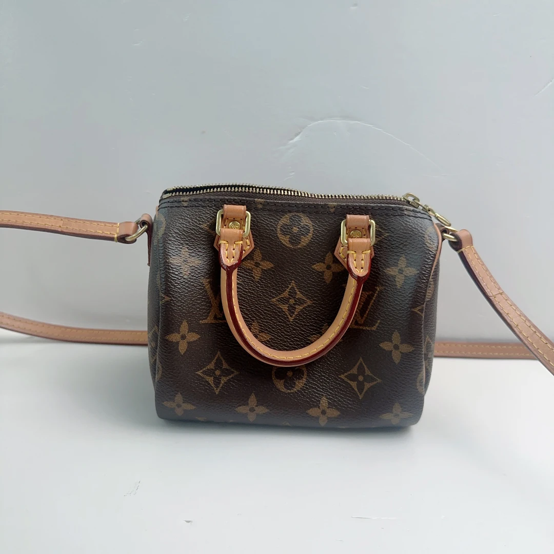 95新 LouisVuitton/路易威登 路易威登spnano斜挎包包年份款