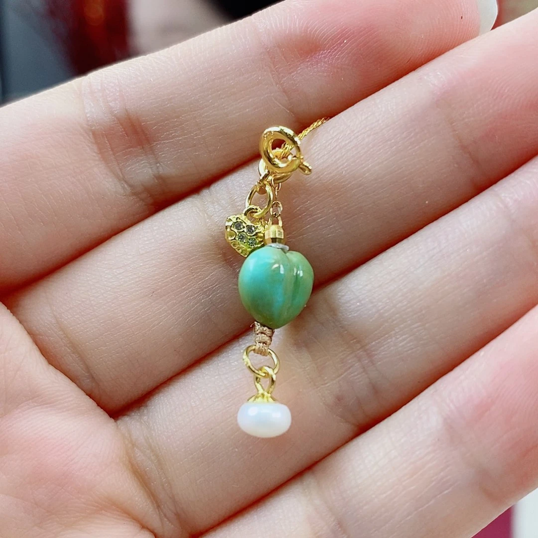 未镶嵌绿松石珠宝奇石