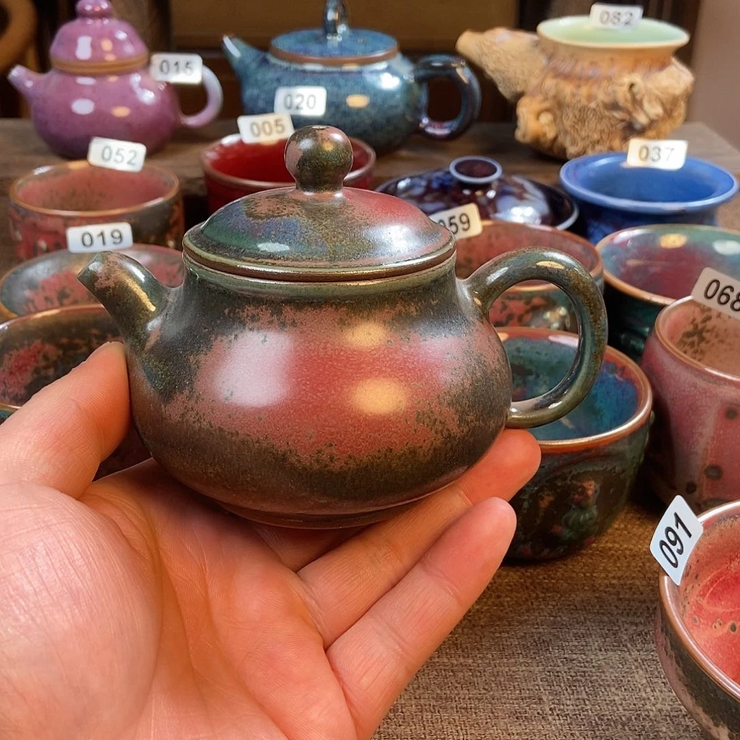 瓷片拖*症钧瓷钧瓷艺术作品