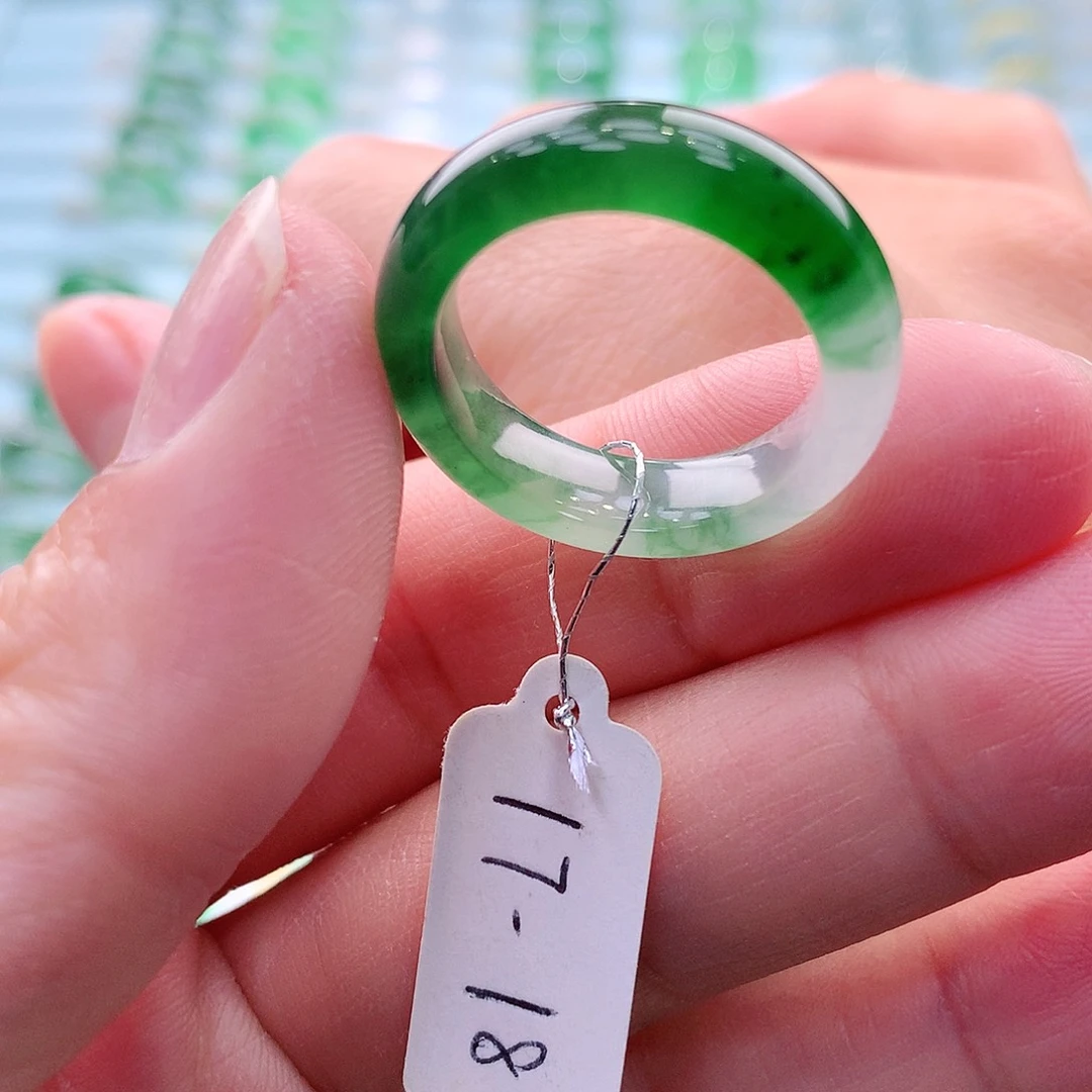 未镶嵌戒指翡翠A货缅甸翡翠