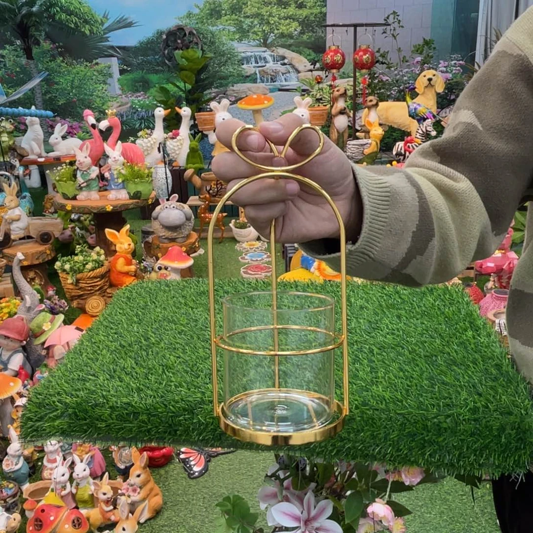 无铅玻璃花园庭院摆件