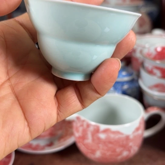 陶陈茗博纯柴窑茶器