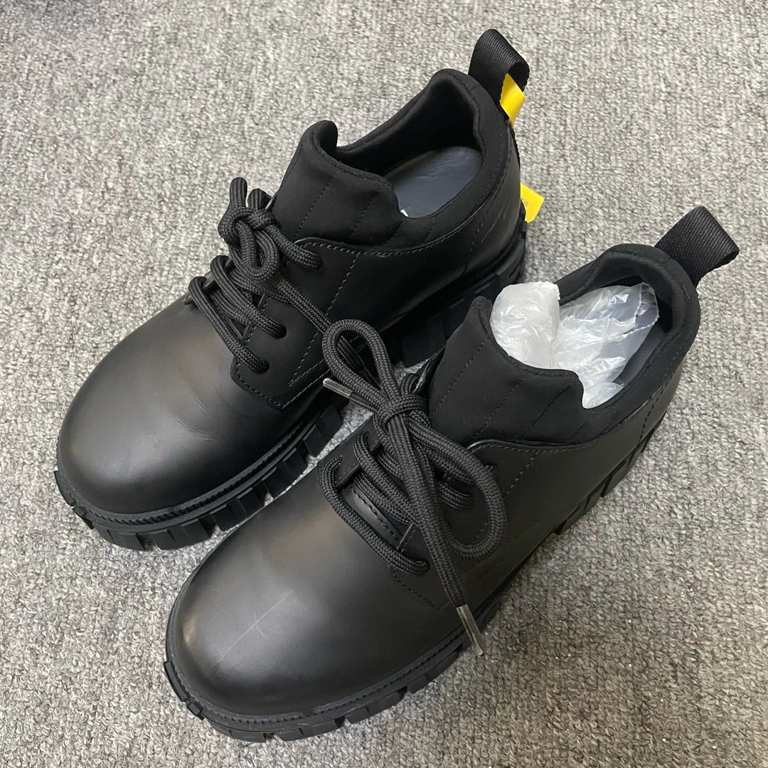 95新 FENDI/芬迪 Force 系带圆头休闲鞋 37码/14540